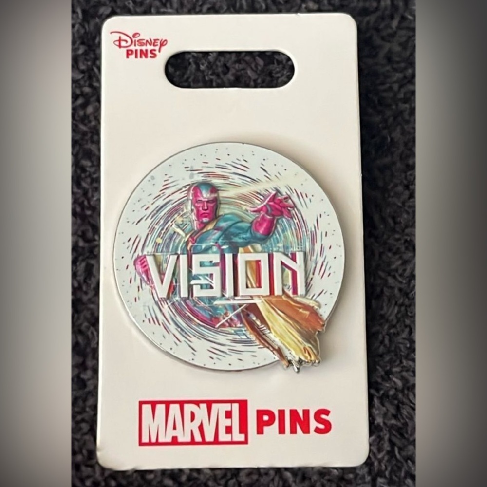 Disney Parks 2023 Marvel Avengers Vision Disney Pin Vsion Pin Disney Wandavision